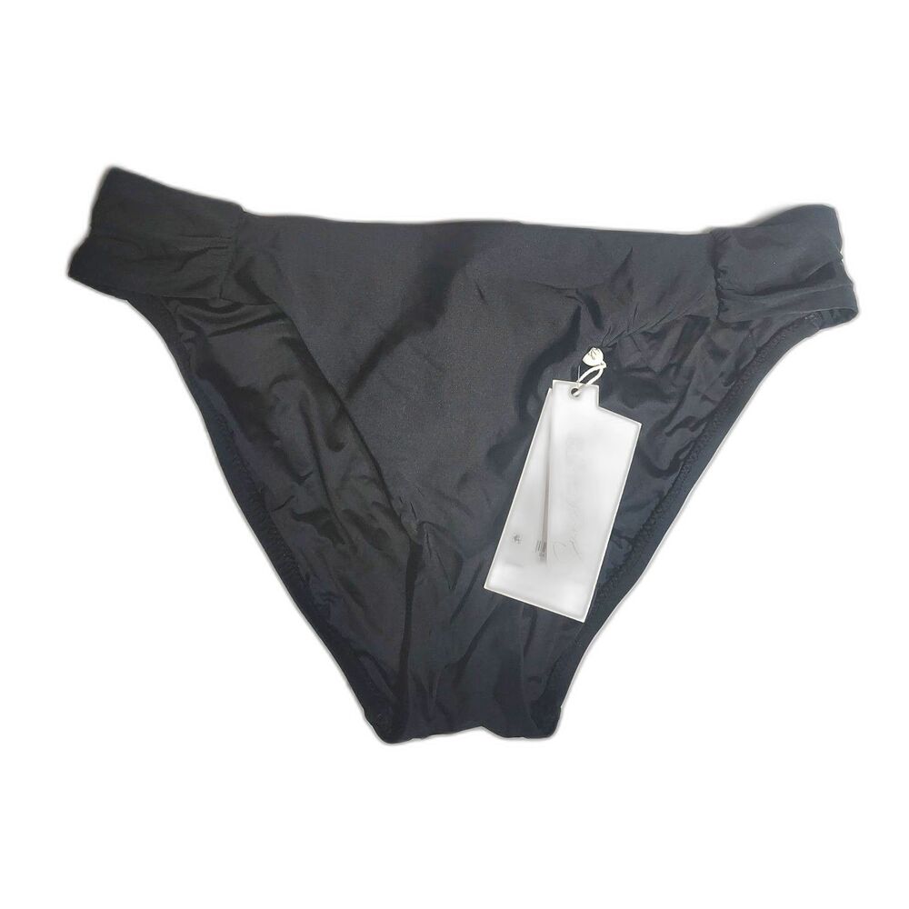NWT Sunshine 79 Standard Side Shirred Hipster Bikini Swimsuit Bottom Size 10